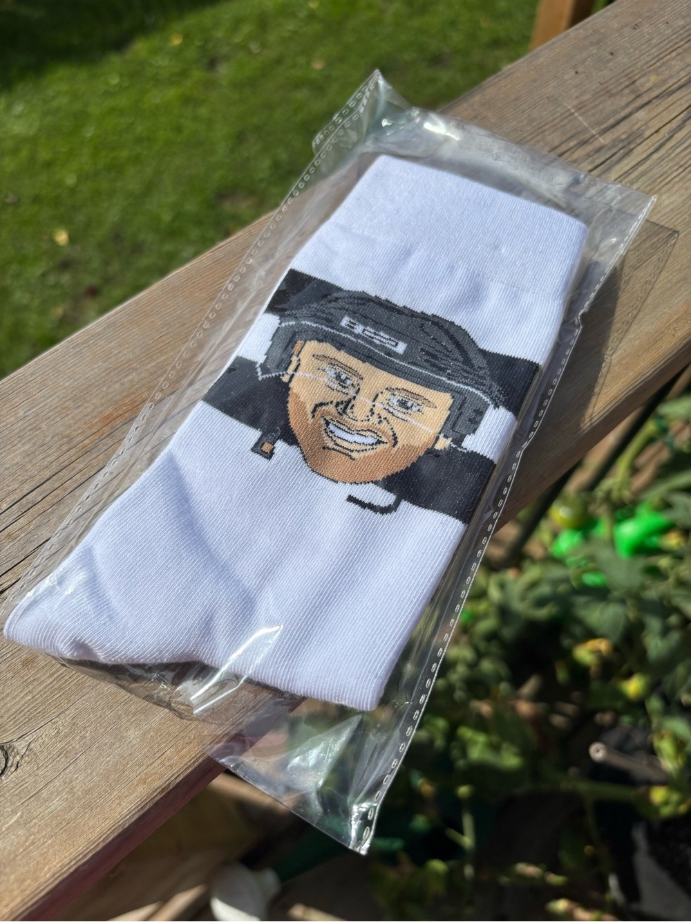 Major League Socks NHL Quinton Byfield LA Kings Caricature Socks - New